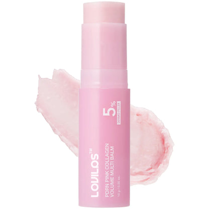 LOVILDS PDRN & Pink Collagen Solid Serum Multi-Stick | All-In-One Anti-Aging Volume Treatment for Face, Eyes & Neck